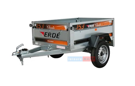 Erde 153 Car Trailer Sold Assembled